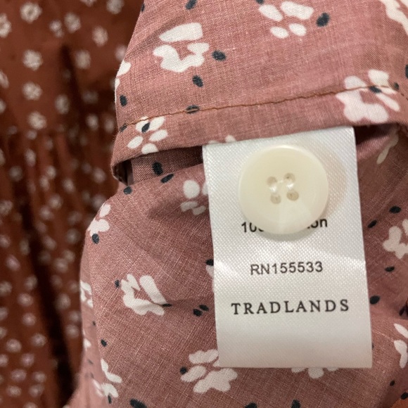 Tradlands Augusta Dress in Plum - Picture 4 of 6